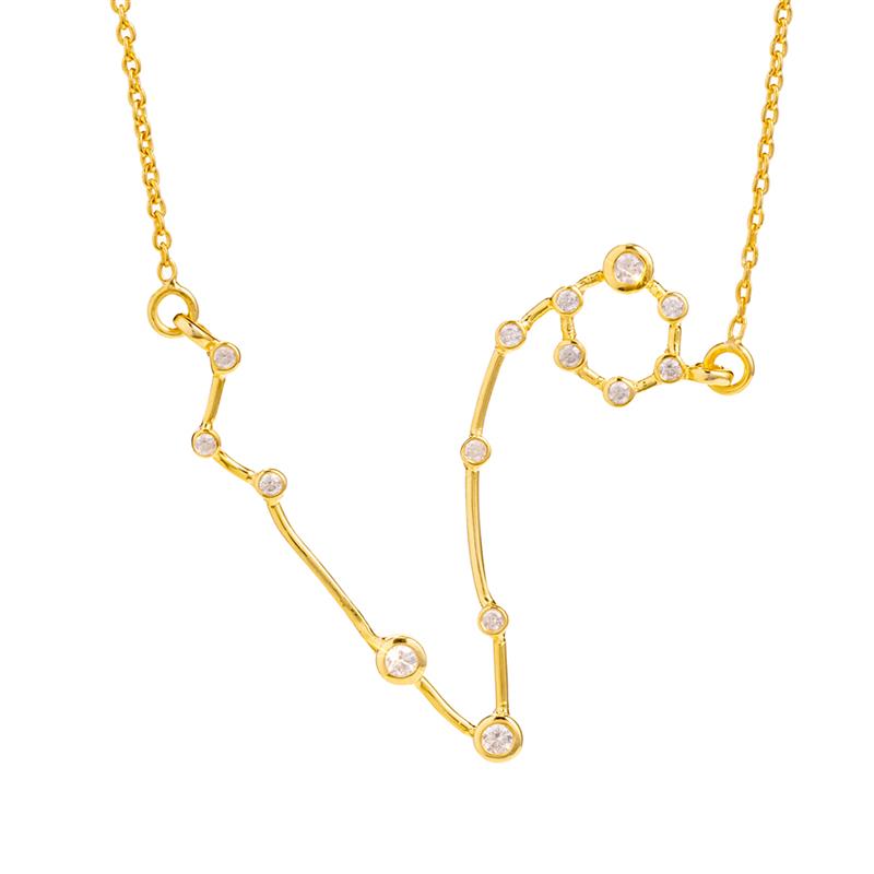 Pisces Zodiac Necklace